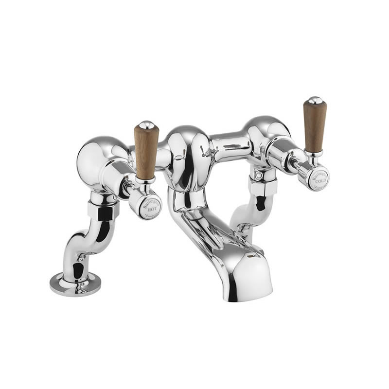 Kensington Walnut Bath Filler - Deck Mounted